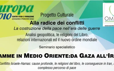 Fiamme in Medio Oriente: da Gaza all’Iran – Seminario specialistico ad Omya Studio